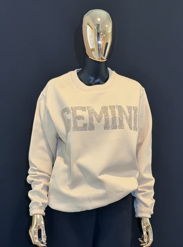 Sand  Zodiac Crew Neck